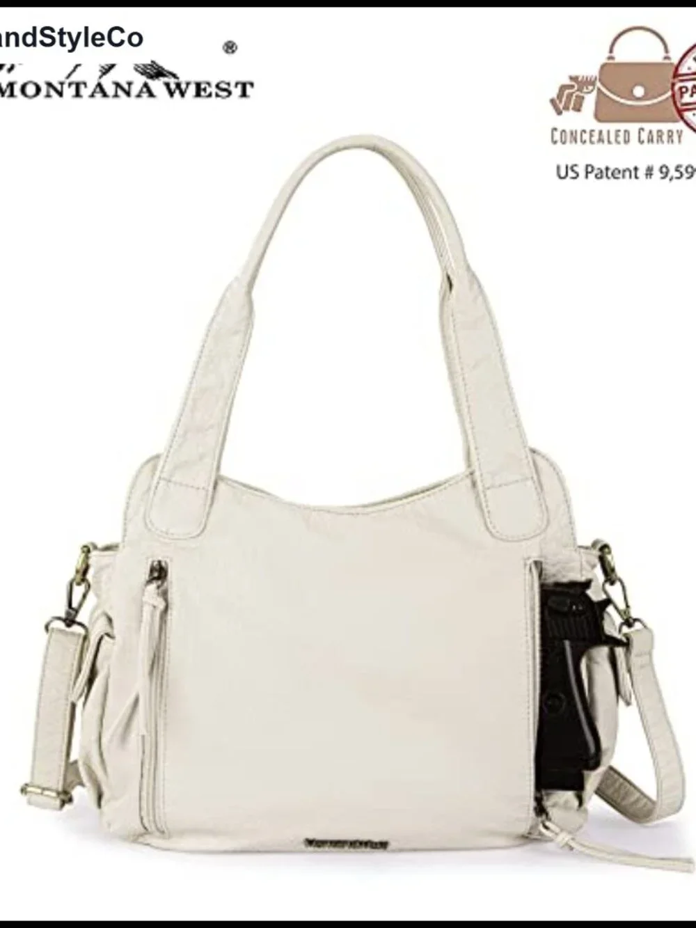 Soft Faux Leather Hobo Bag with Crossbody Strap, Lightweight, 9 Pockets